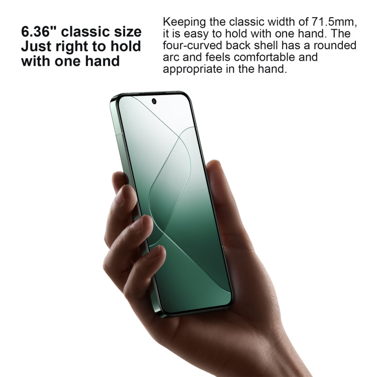 Xiaomi 14, 6.36 inch Xiaomi HyperOS Snapdragon 8 Gen 3 Octa Core 4nm up to 3.3GHz, NFC, Network: 5G Xiaomi 14, 6.36 inch Xiaomi HyperOS Snapdragon 8 Gen 3 Octa Core 4nm up to 3.3GHz, NFC, Network: 5G